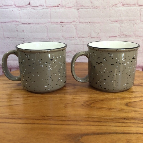 NRA ILA Tan and Black Speckled Ceramic Mugs - Set of 2 - Picture 3 of 6